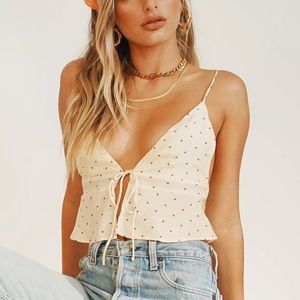 Verge Girl Tie Top